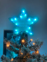 Load image into Gallery viewer, Custom Tree Topper Star with lights
