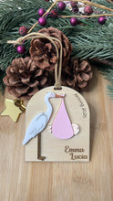 Load image into Gallery viewer, Baby Announcement Ornament
