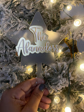 Load image into Gallery viewer, Frosted Acrylic Star tree topper
