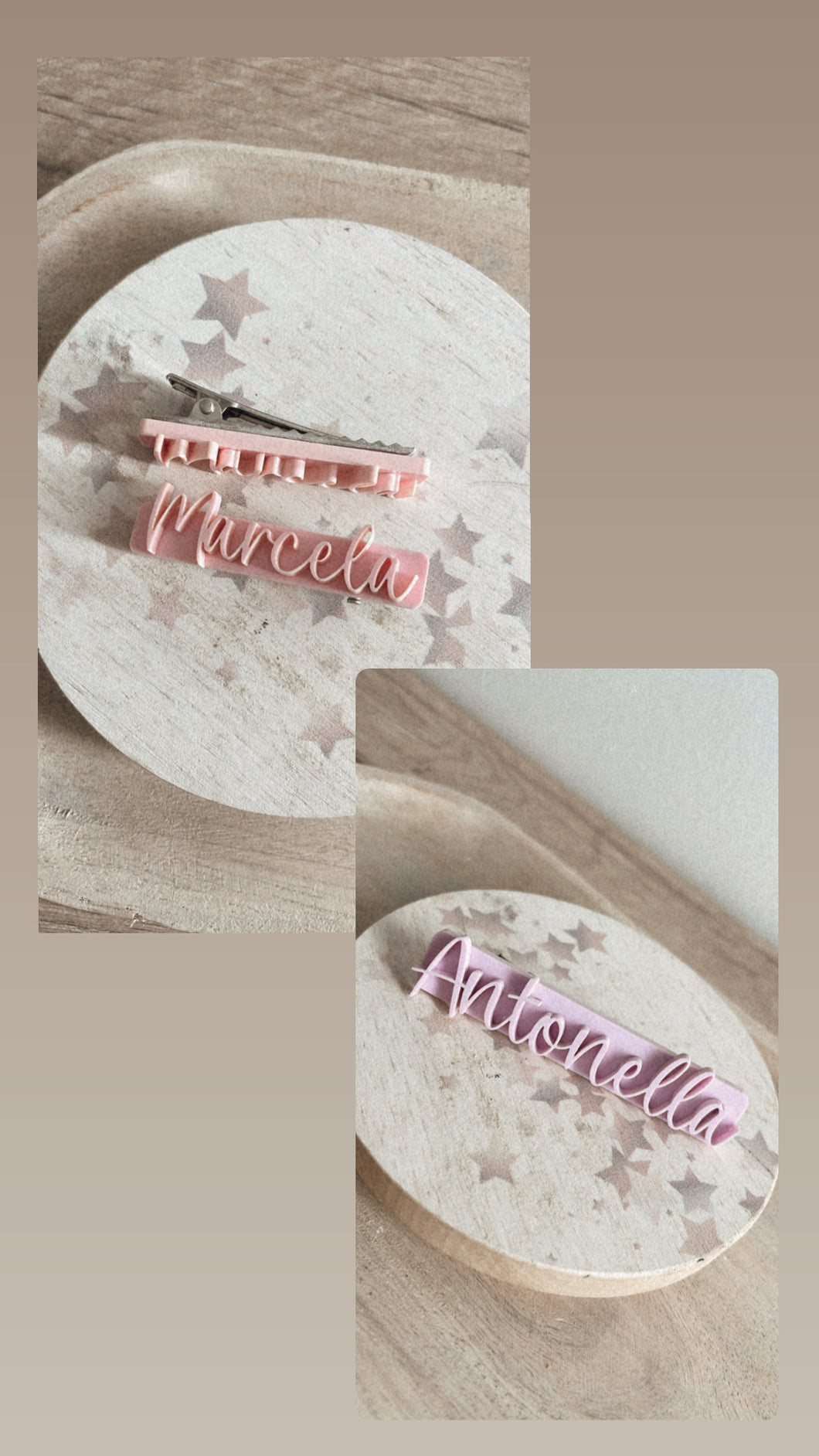 Custom Name Hair Clip