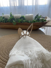 Load image into Gallery viewer, Bunny ears napkin rings
